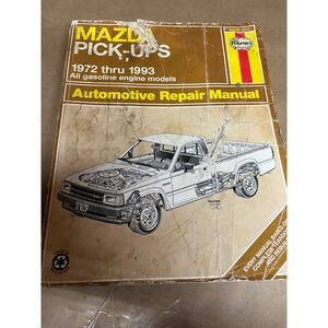 Haynes Mazda Pick ups Automotive Repair Manual 1972-1993 All Gasoline Engines